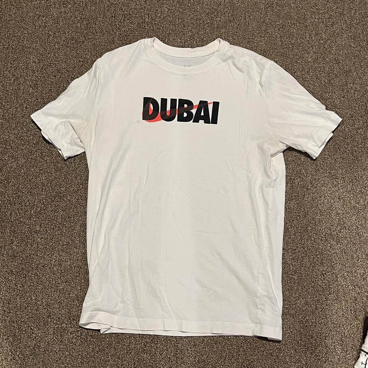 Nike White Dubai T Shirt Message before buying so I