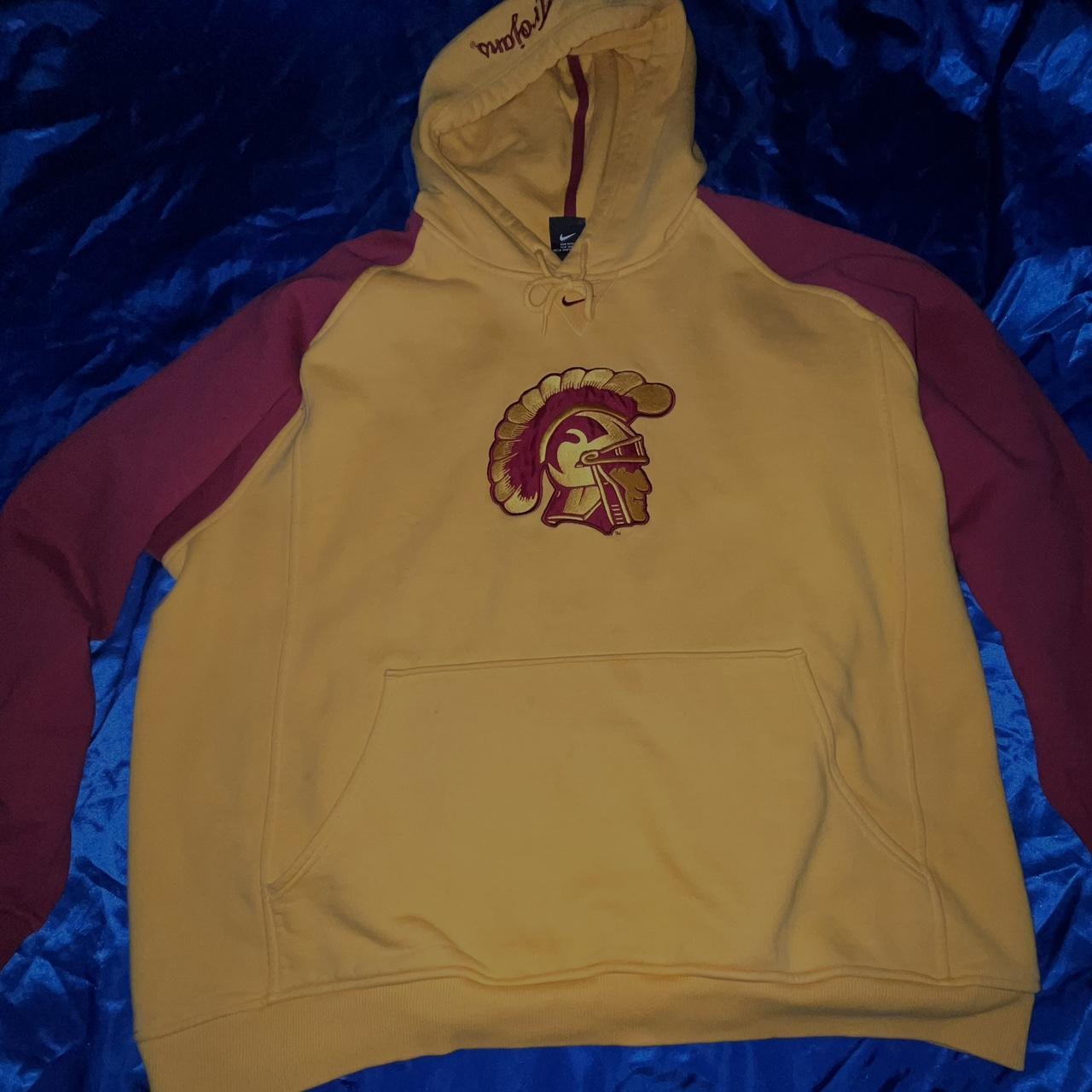 XL nike collab USC Trojans hoodie Depop