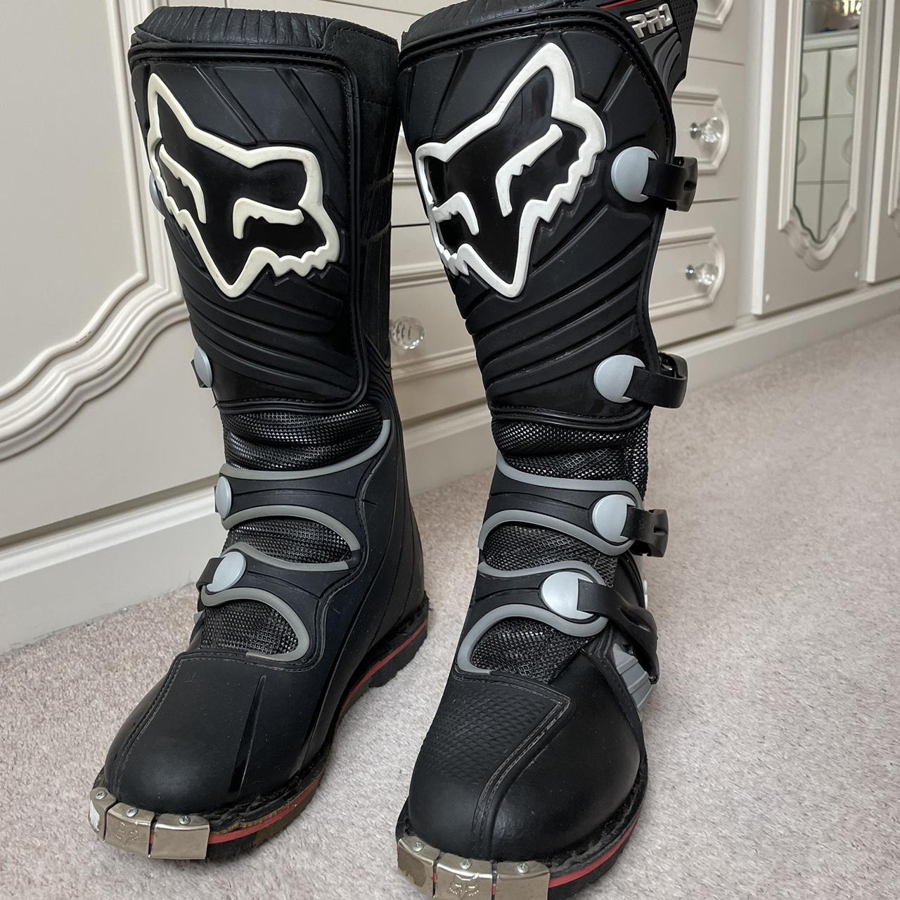 Fox Forma Pro Men s Motorcycle Boots Size UK 7 . Depop