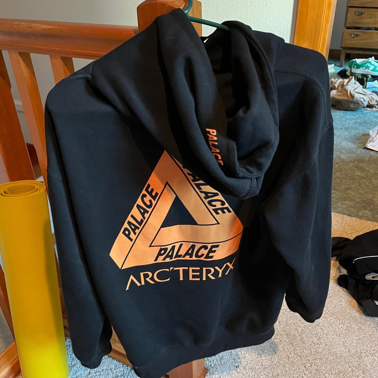 Rare Palace X Arcteryx Hoodie Never Worn Size Mens Depop 6771