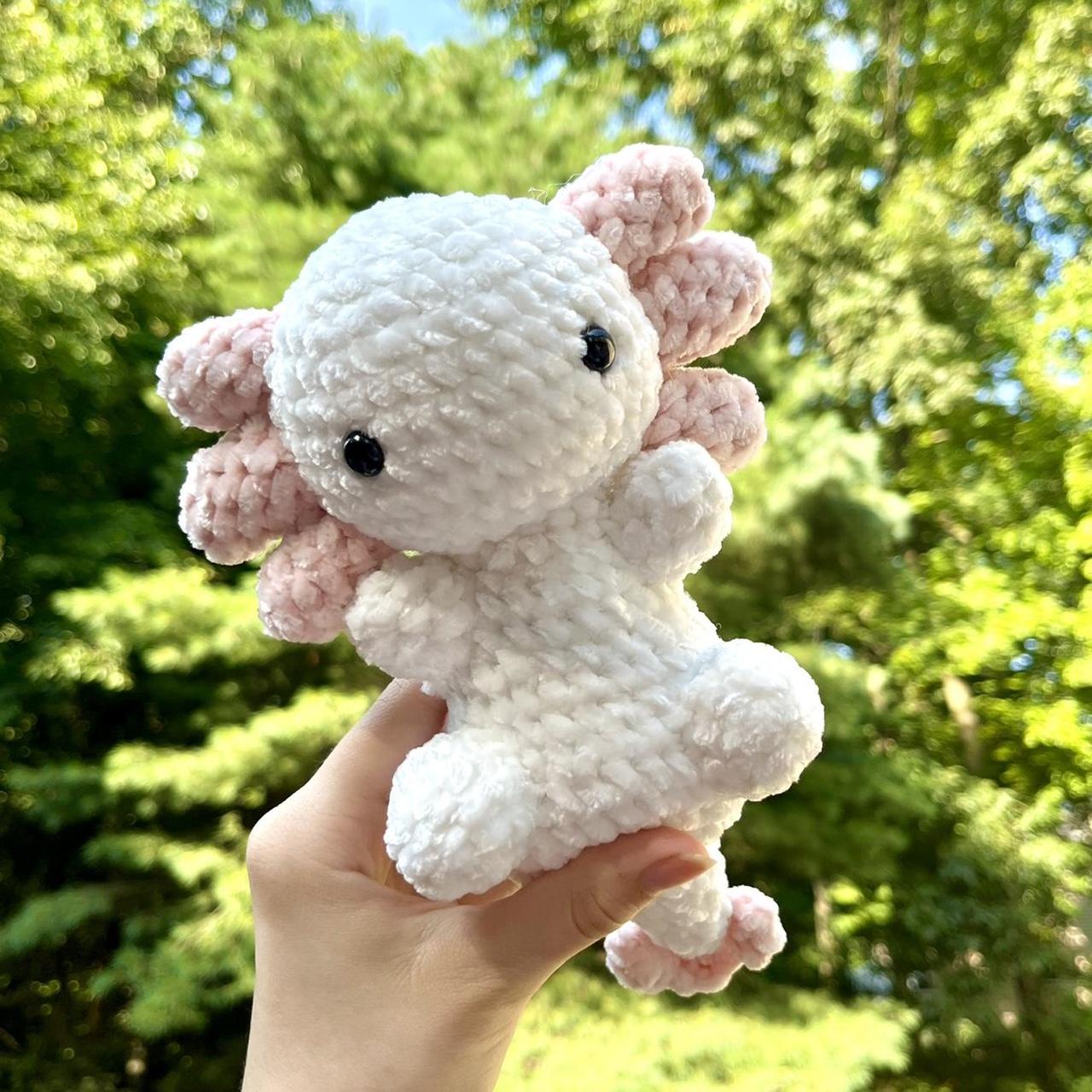 Axolotl, handmade orders Axolotl, crochet Axolotl