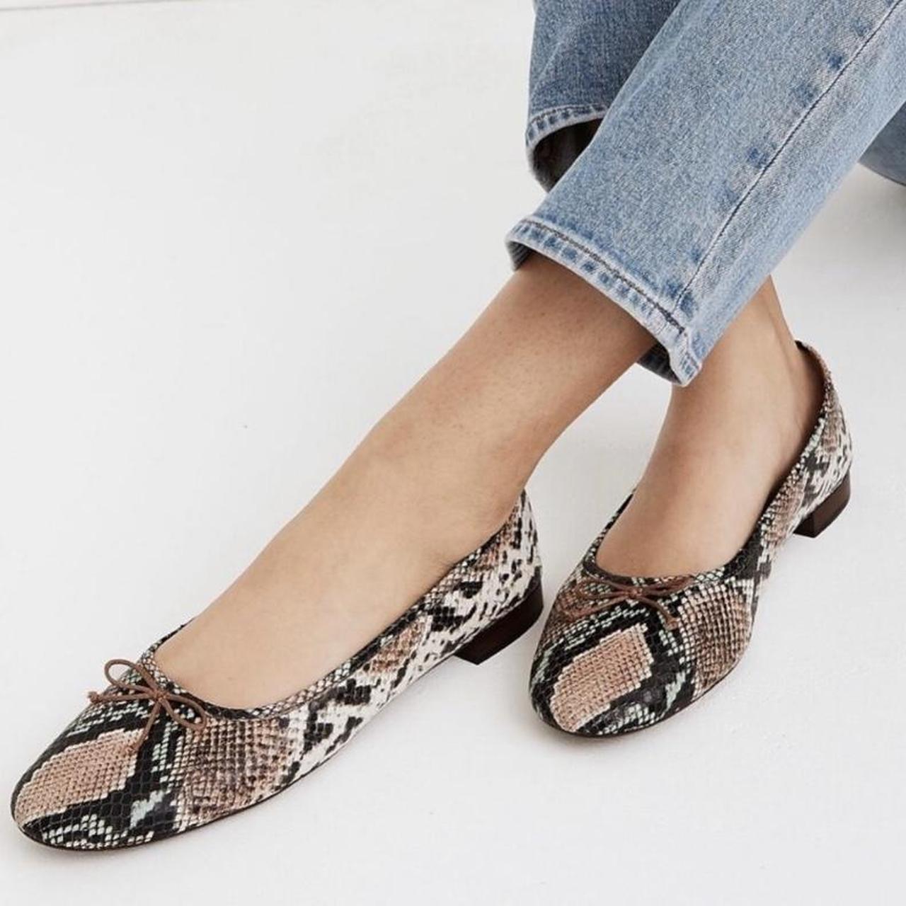 Snakeskin Flats purchases NEW