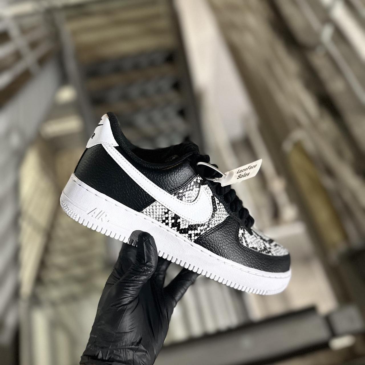 Black Men's Air Force Custom Nike Air Force Custom Custom