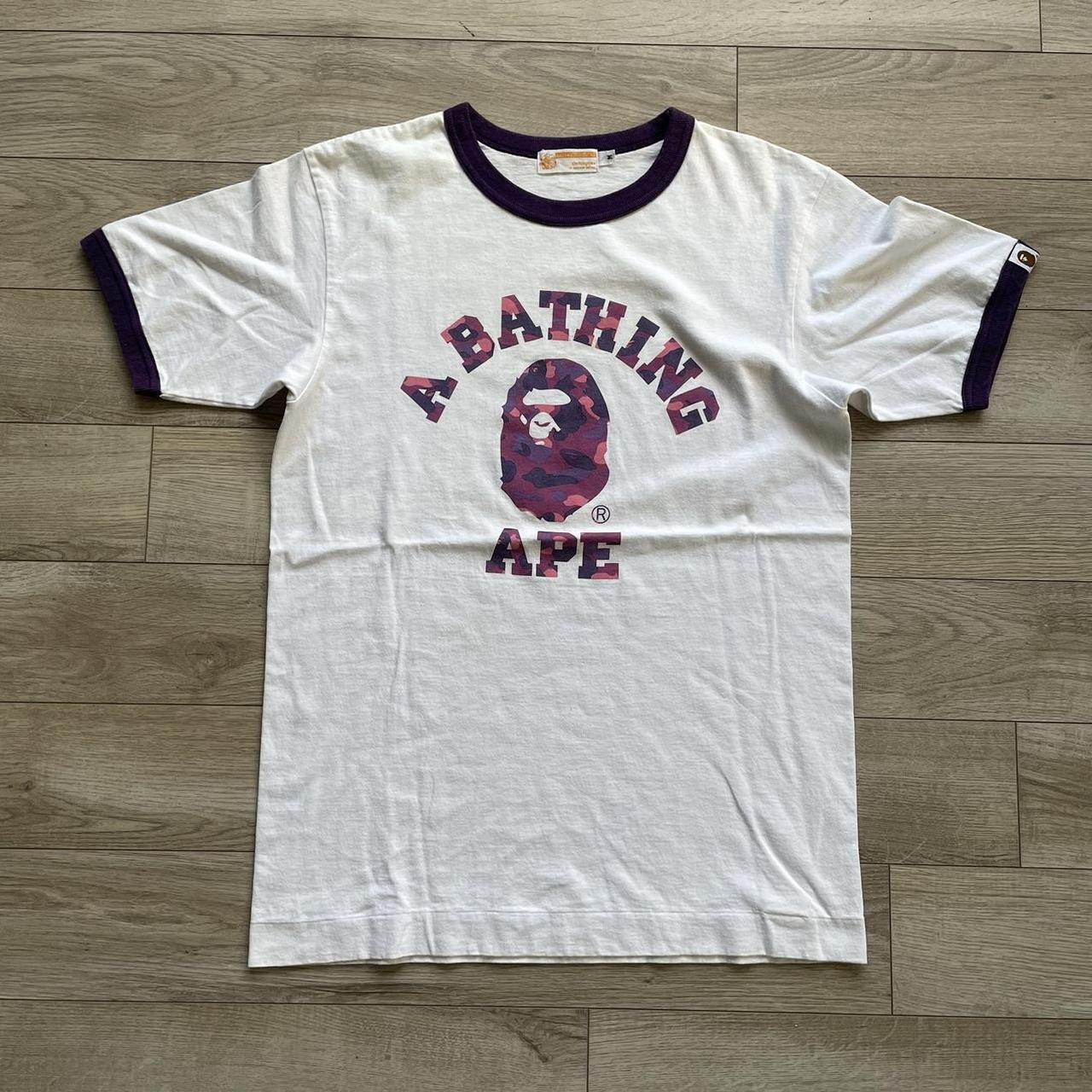 very rare and old a bathing ape bape ringer , super...
