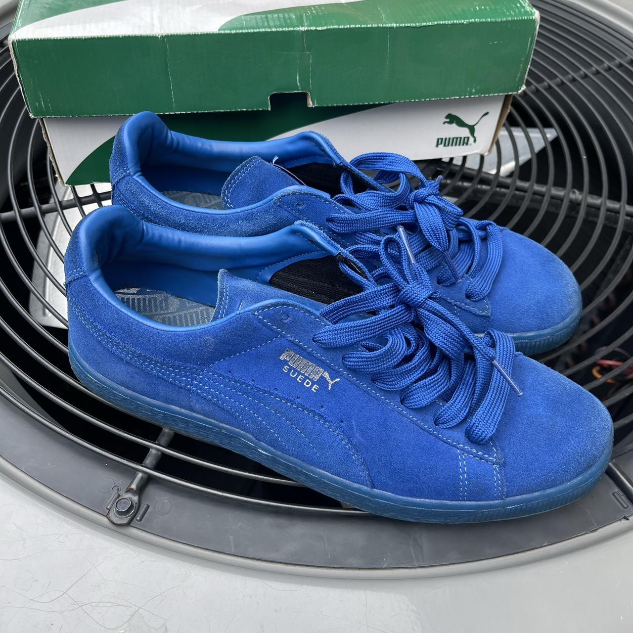 Puma suede classic iced royal blue online