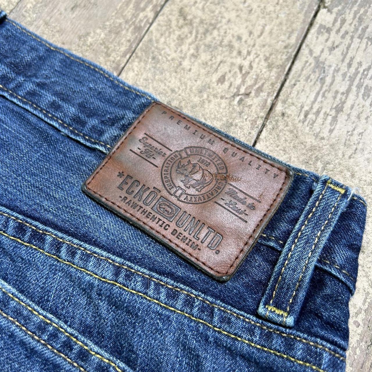 Vintage Ecko Unltd Baggy Y2K Jeans Skater Grunge... - Depop