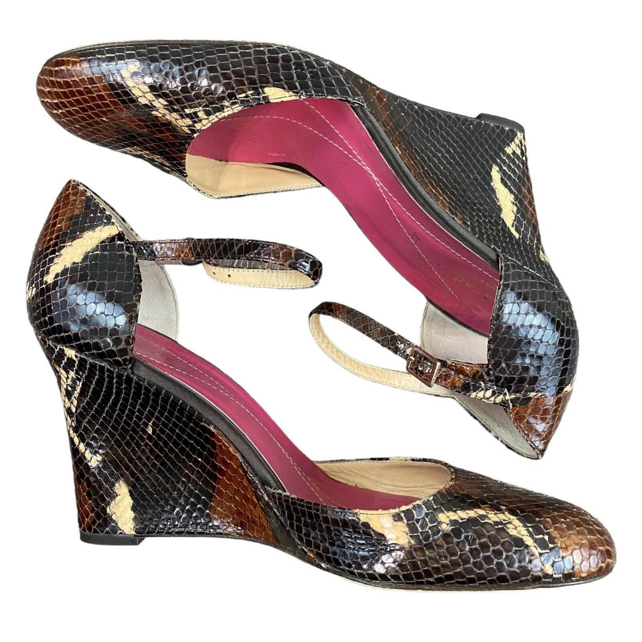 Kate spade hot sale snakeskin shoes