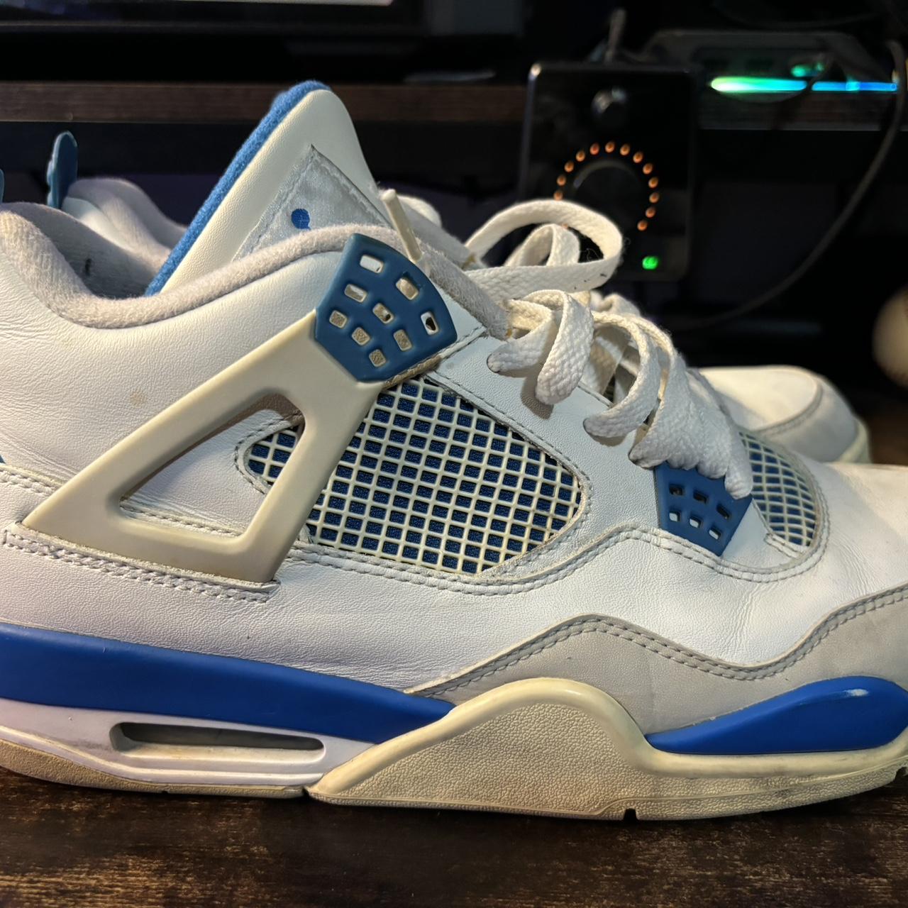 Jordan 4 military blue 2012 best sale