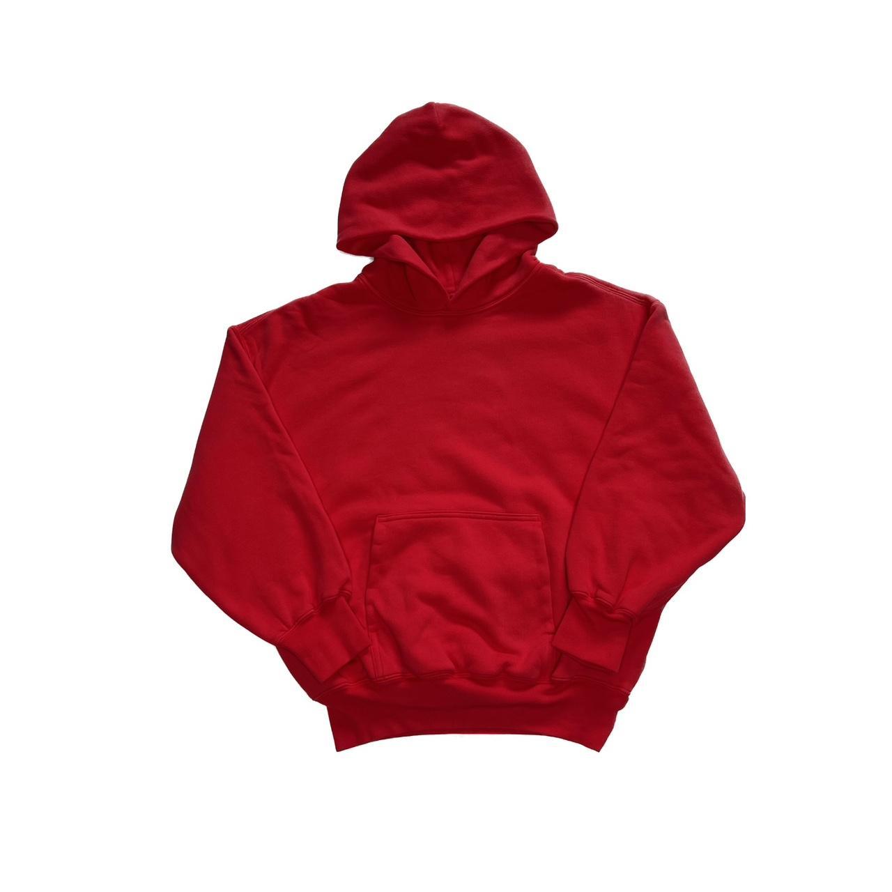 yeezy jacket red