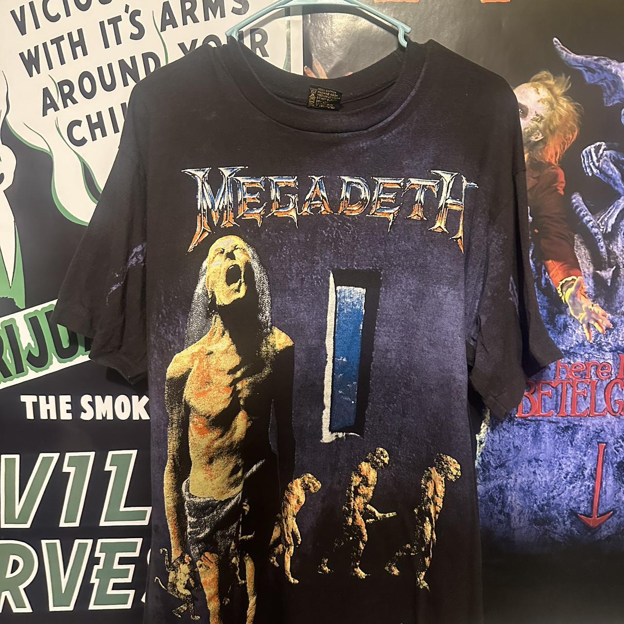 激レア90'S当時物 MEGADETH Tシャツ ヴィンテージ XL USA製 90'S 当時物MEGADETH TシャツヴィンテージUSA製XL