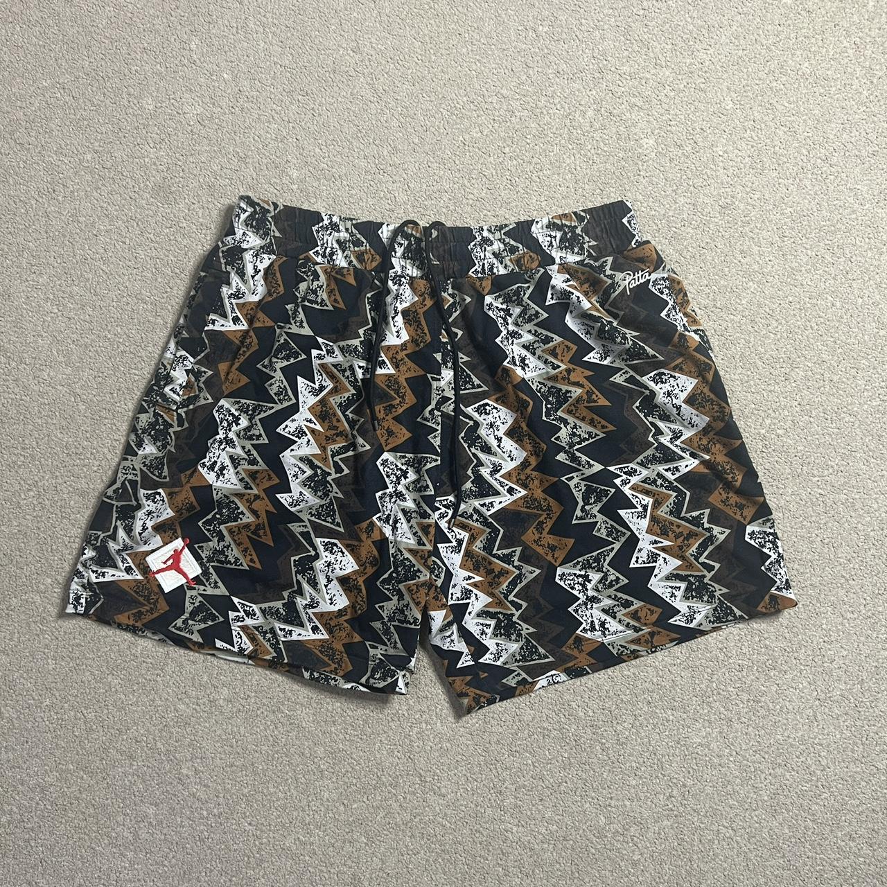 Patta X Jordan Brown Multi Shorts 90s Style These