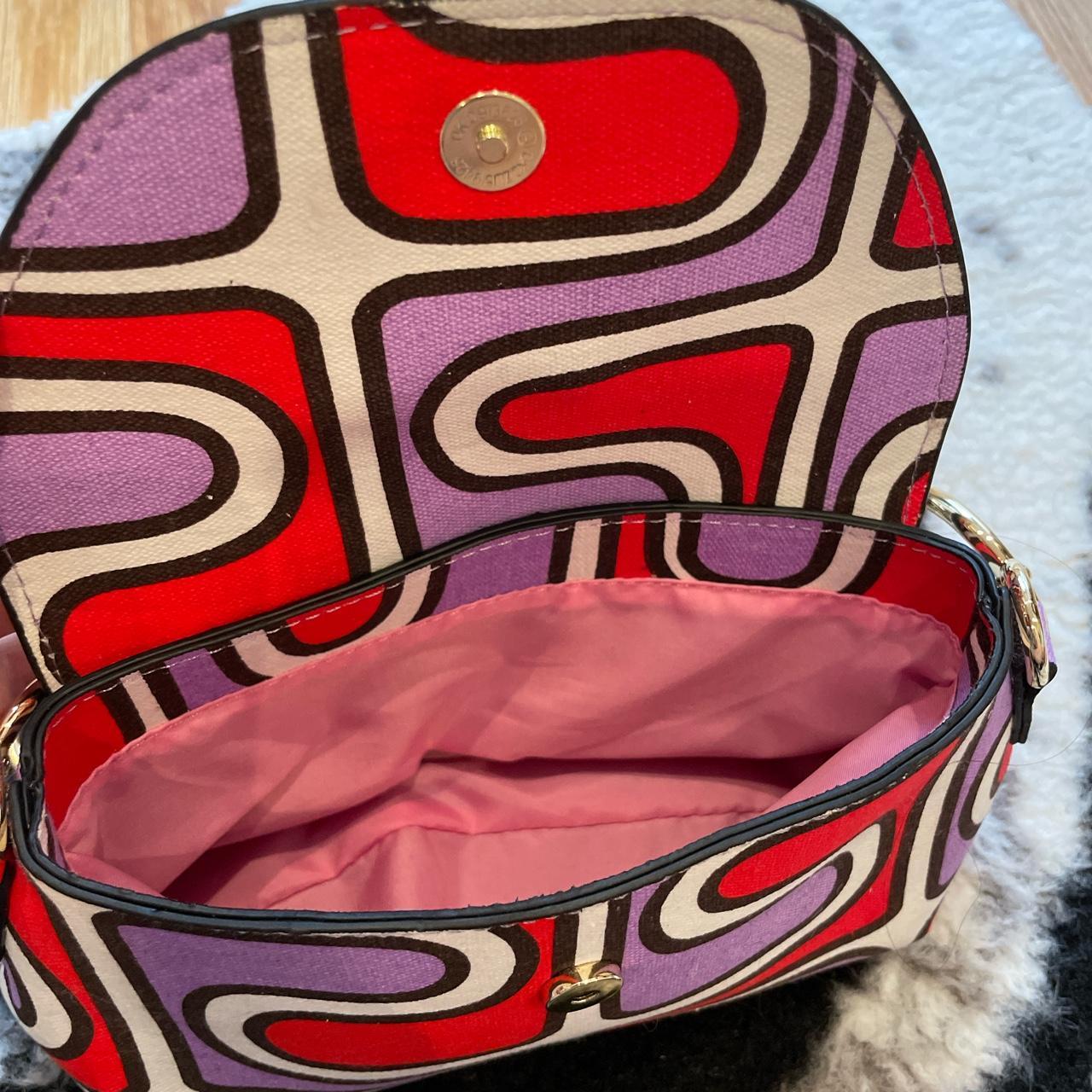 Dyspnea Women's Red and Purple Bag (2)