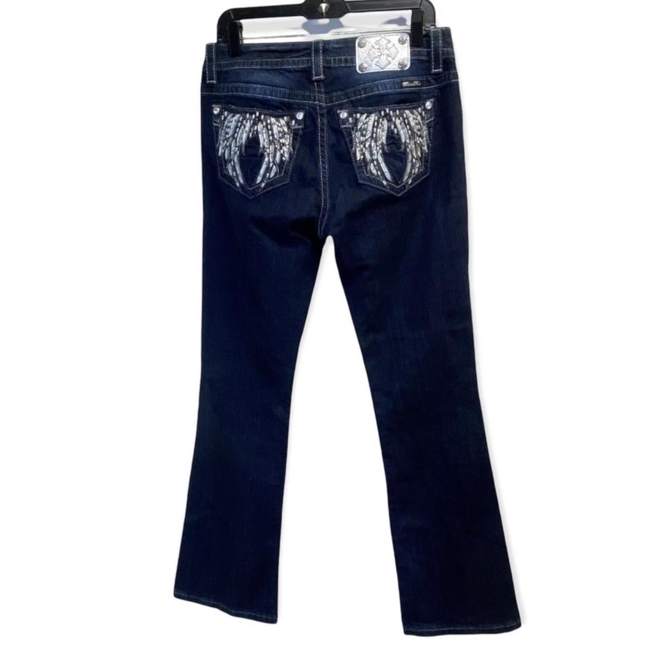 Miss me jeans with wings 2024 on pocket