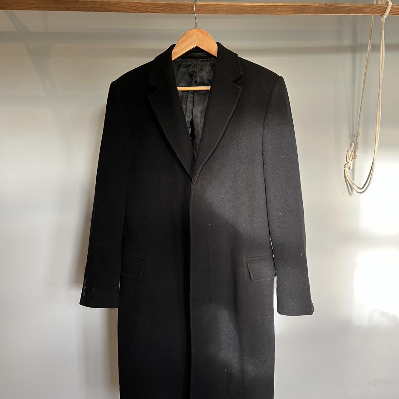 BLACK BROOK TAVERNER OVERCOAT Company: Brook... - Depop