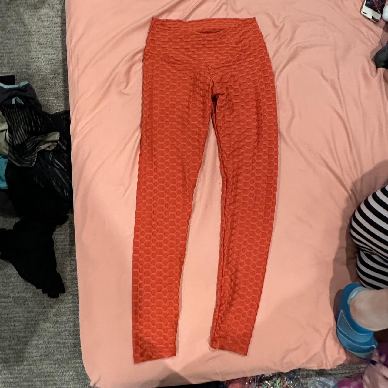 Futuristic red pants that are a level 5 gyatt... - Depop