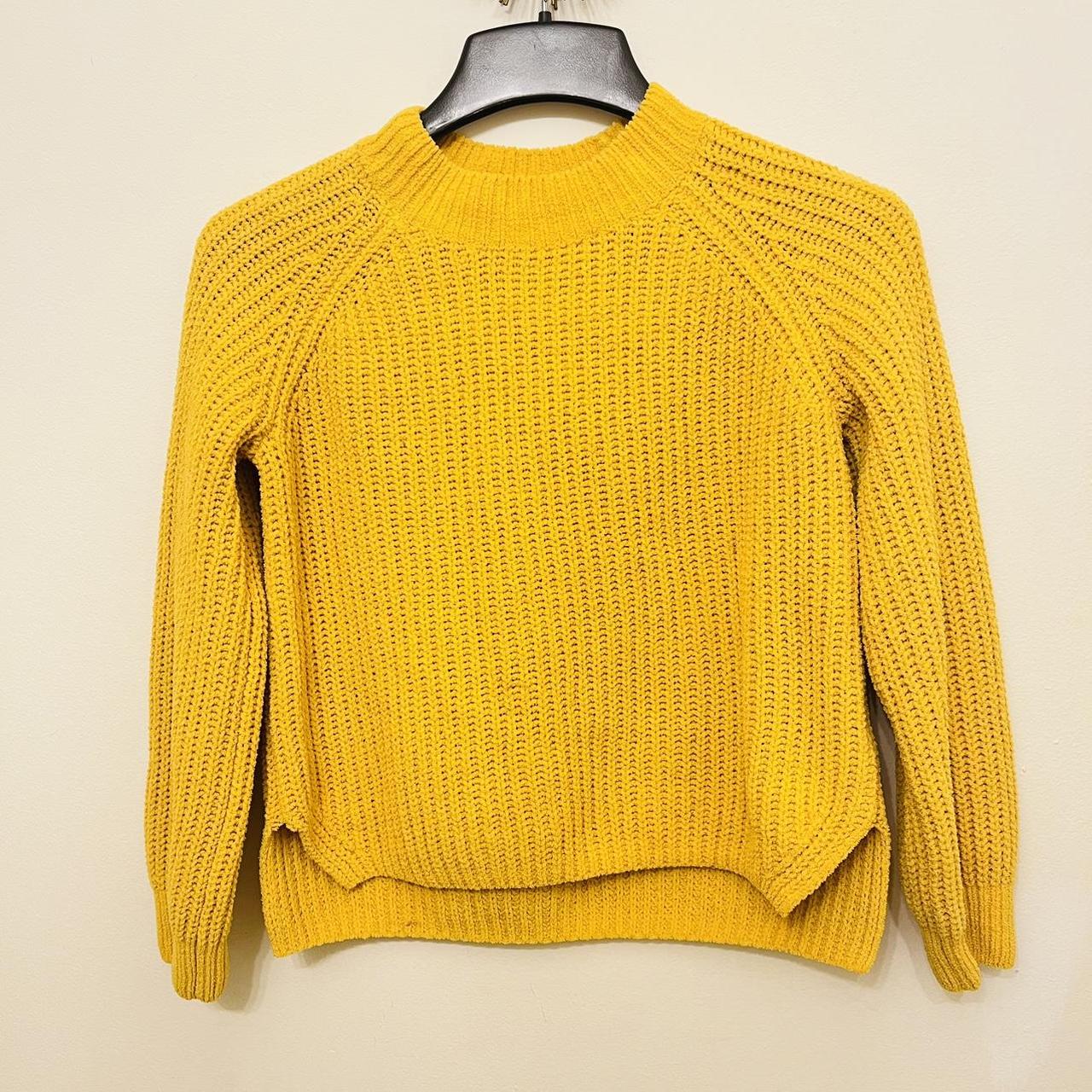 Old Navy yellow sweater size 10 12 large oldnavy. Depop