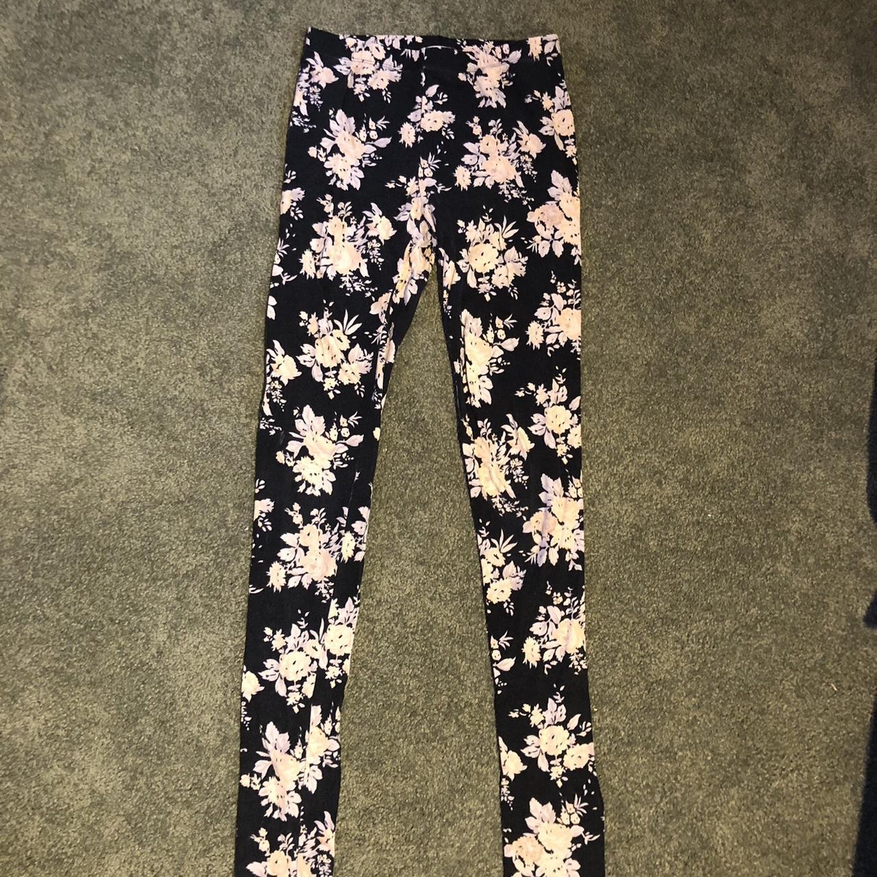 Floral leggings outlet forever 21