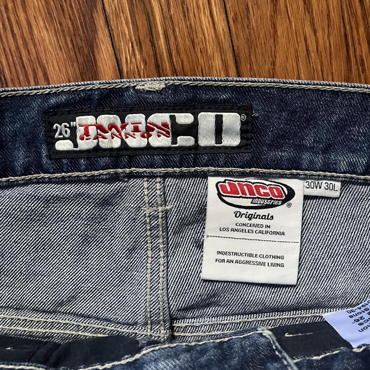 Jnco twin canon jeans Size 30x30 Brand new 0 flaws... - Depop