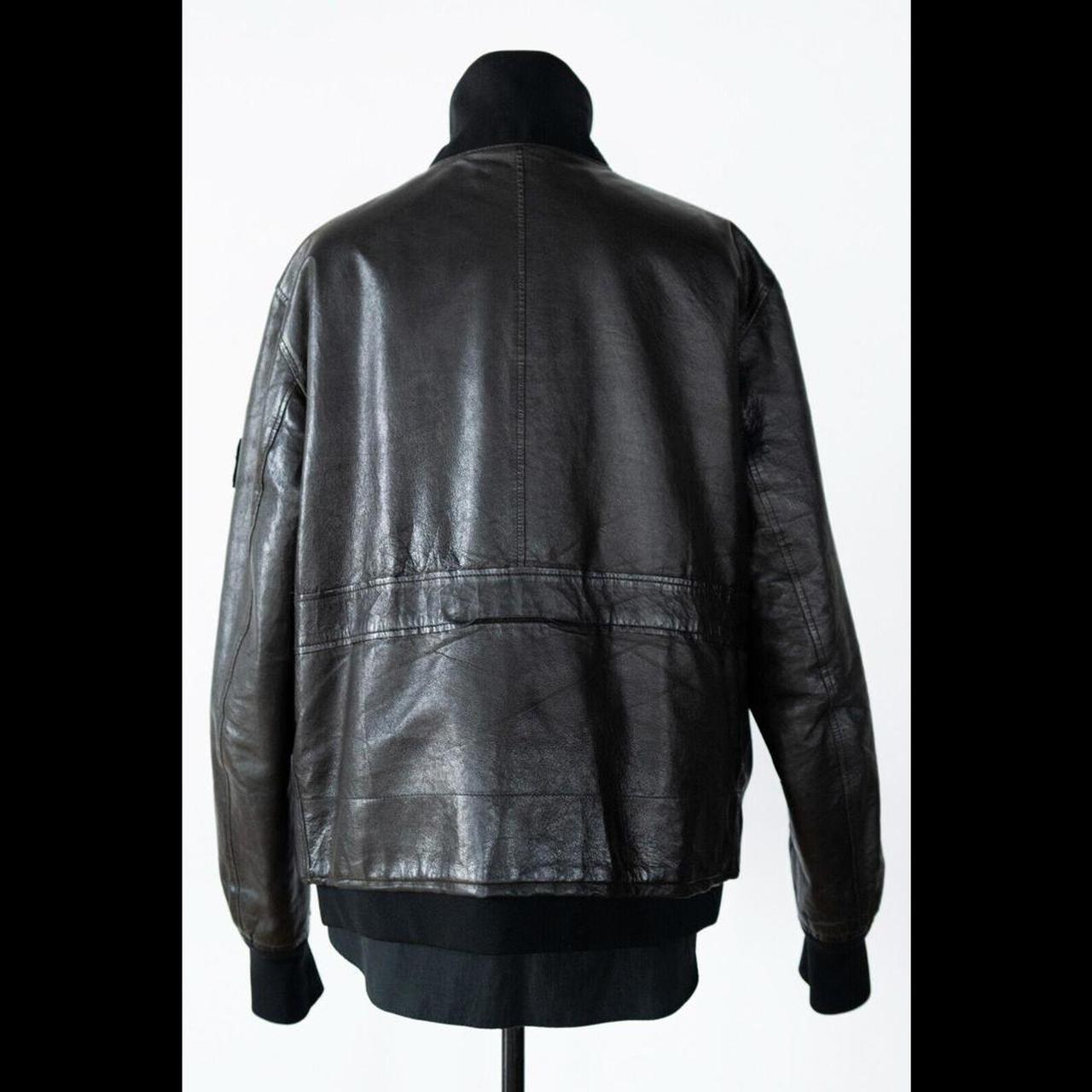 Stone Island Cast Metal Leather Reversible