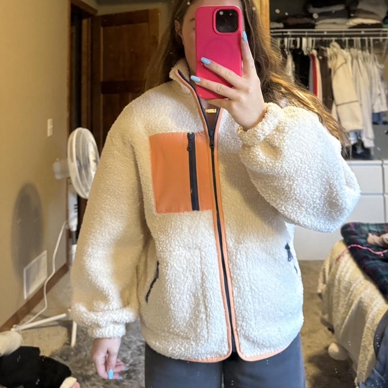 Sherpa jacket women's target sale