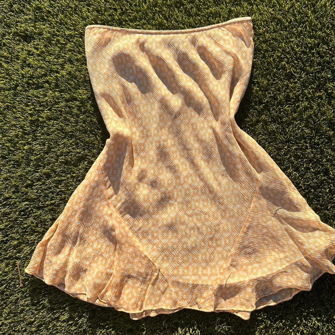 Yellow Express Midi Skirt -Size small,