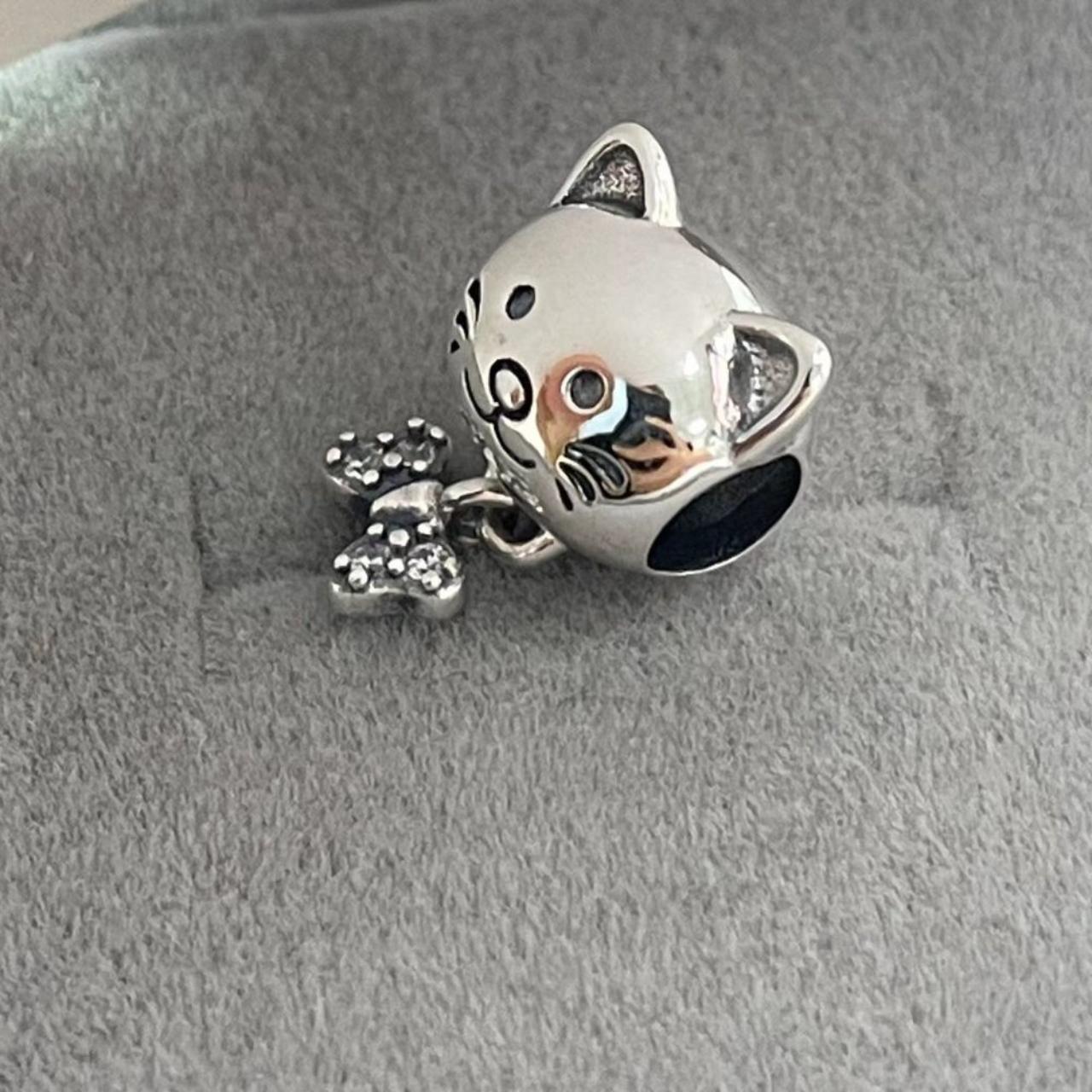 Pandora Pet Cat Bow Dangle Charm Pendant S925 Depop