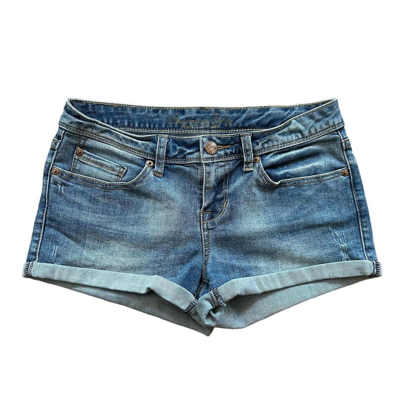 AMERICAN RAG DENIM MINI SHORTS 🌟 flattering mini... - Depop