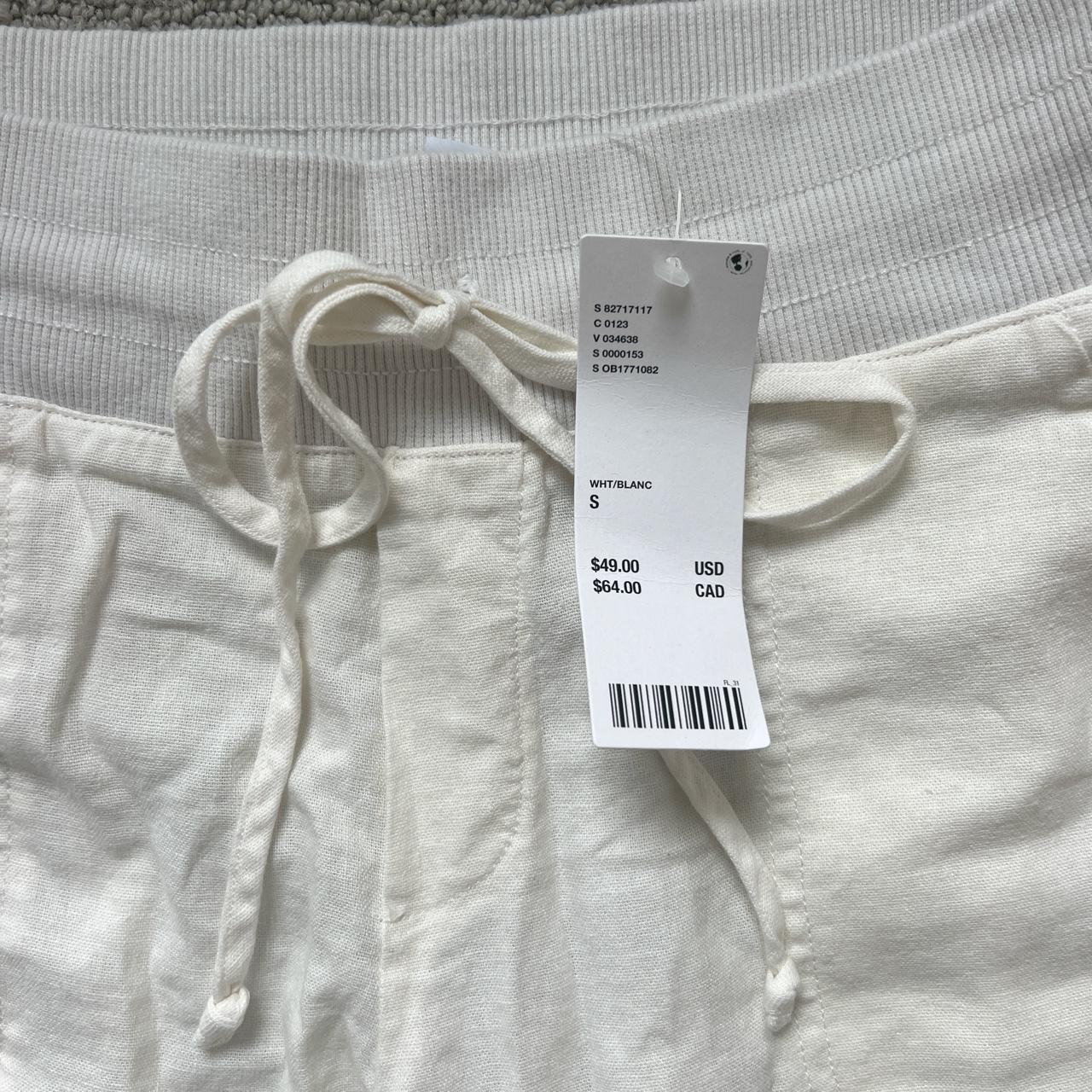 Urban Outfitters Women's Cream Trousers (2)