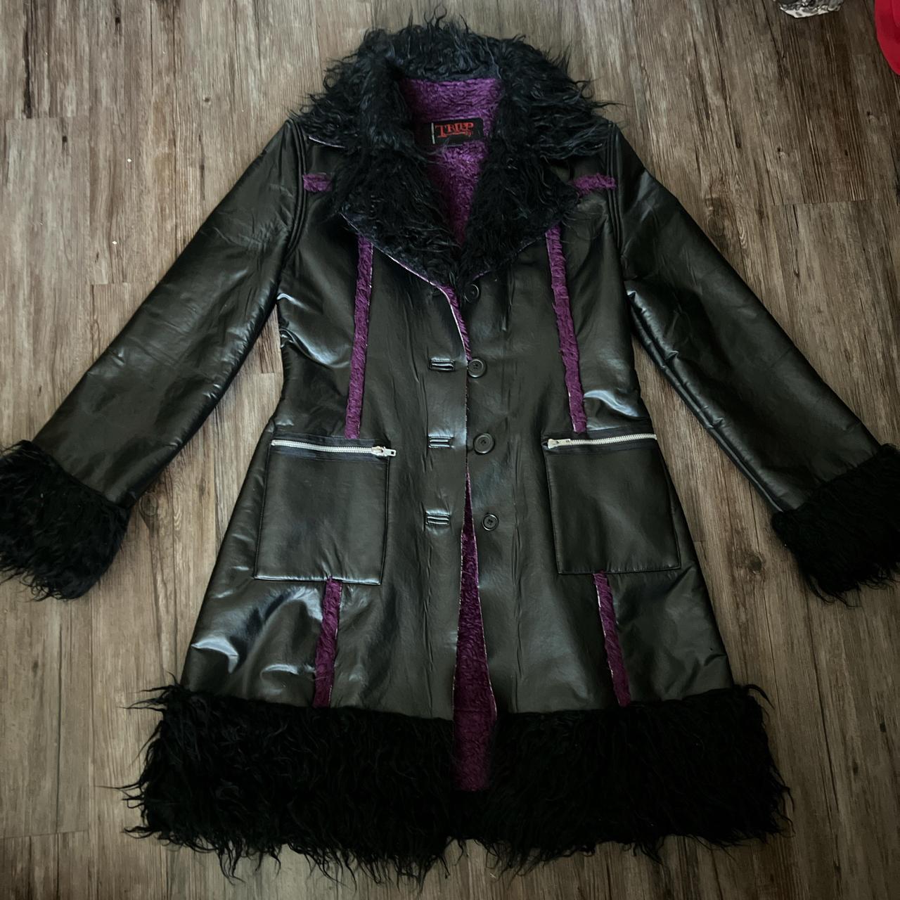RARE Vintage Tripp Nyc fur coat Depop