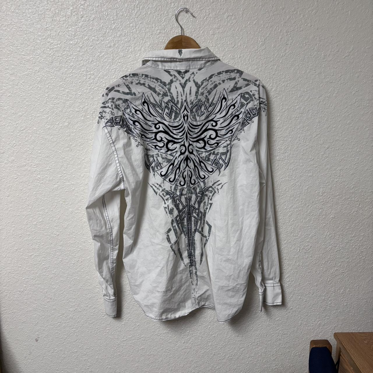 Affliction style roar shirt #affliction #roar #y2k - Depop