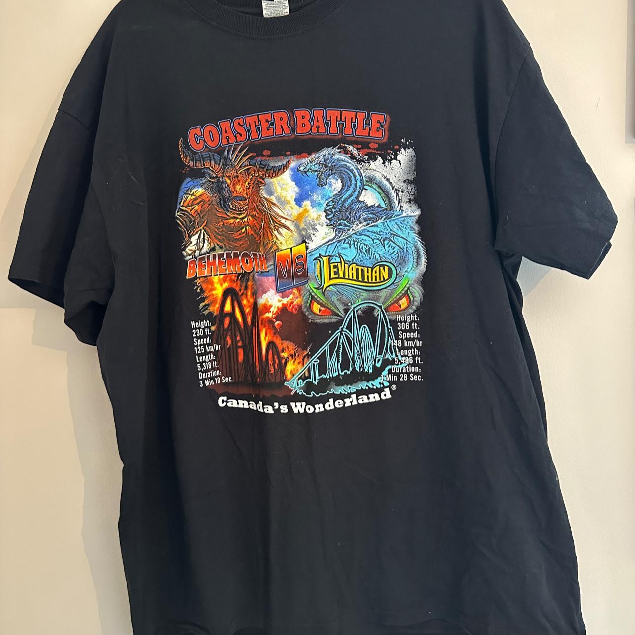 Canada's Wonderland Coaster Battle Behemoth