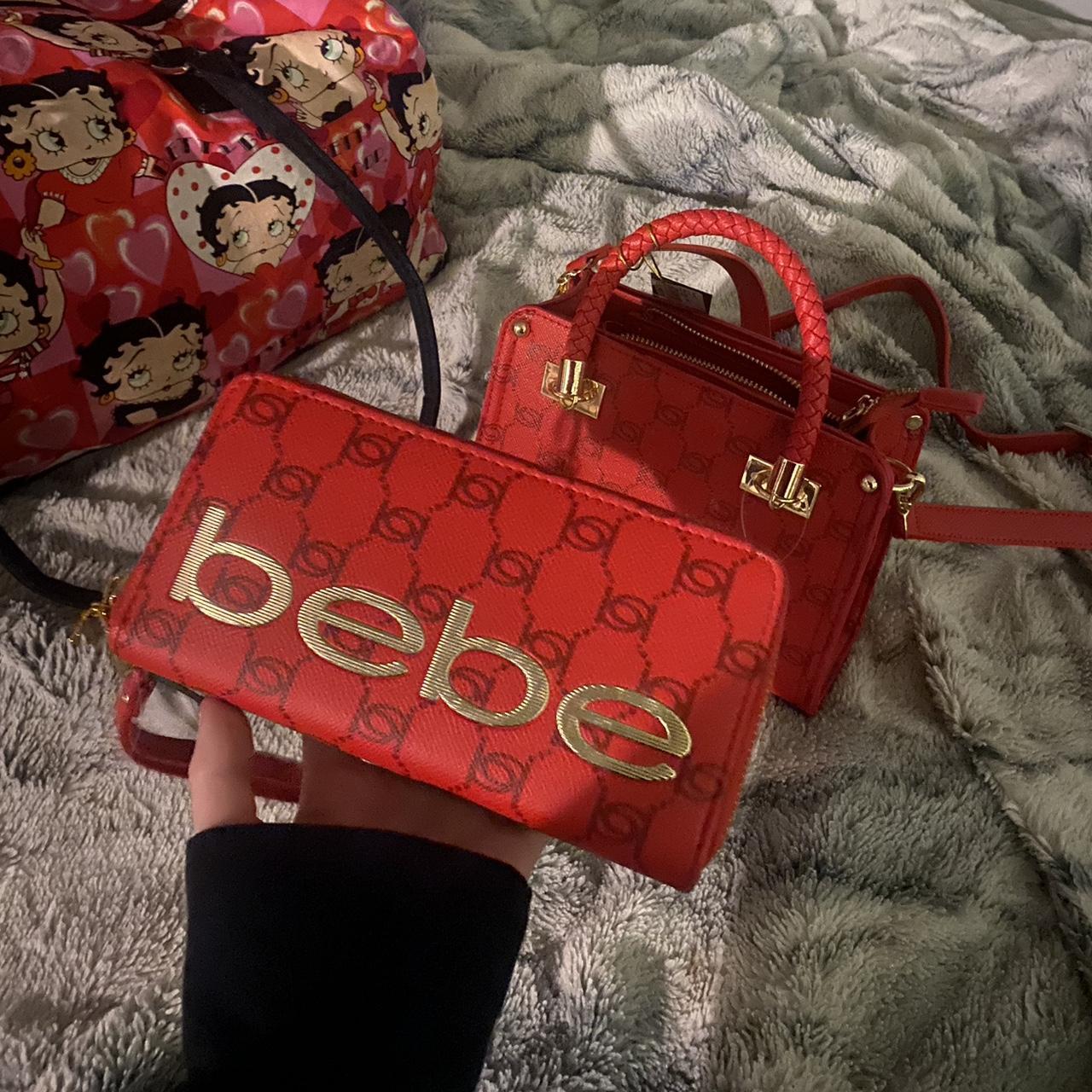 Bebe red clearance purse