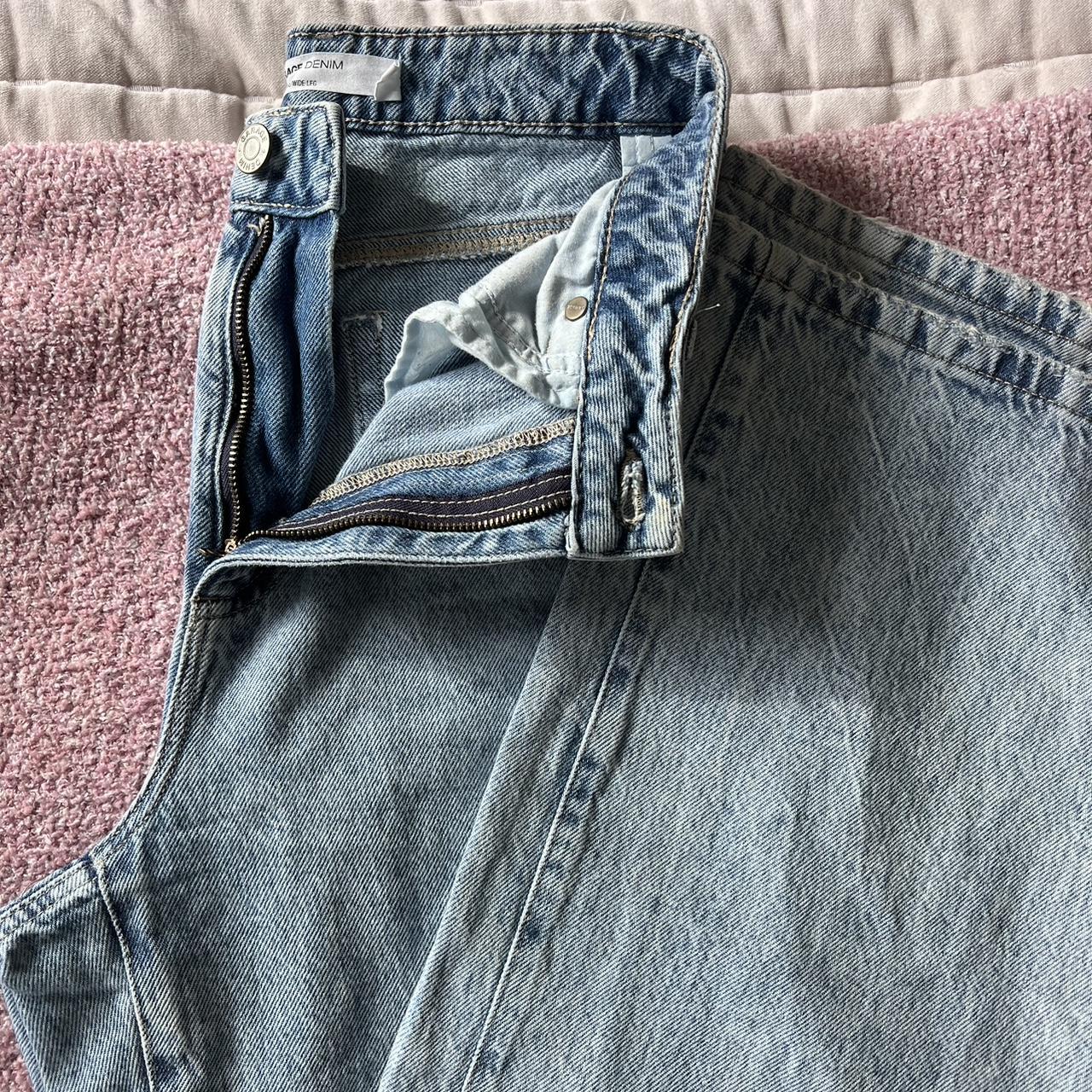 Garage jeans “large/wide leg” size 3 or 26waist tiny... Depop
