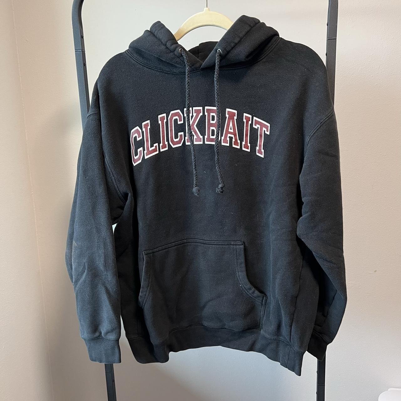 David Dobrik Clickbait hoodie Size M clickbait. Depop