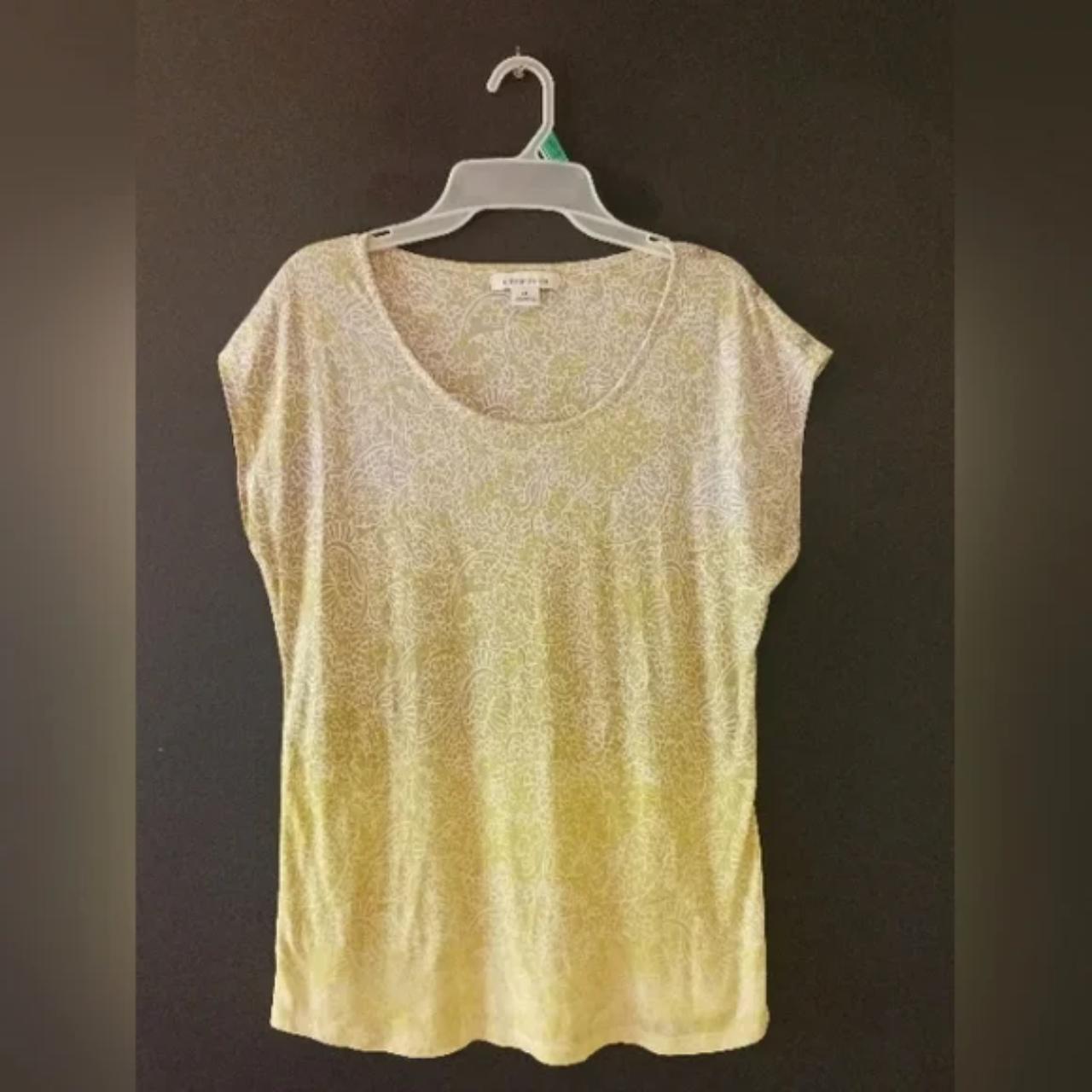 LIZ CLAIBORNE WOMENS XL LIME GREEN WOMENS SHORT... - Depop