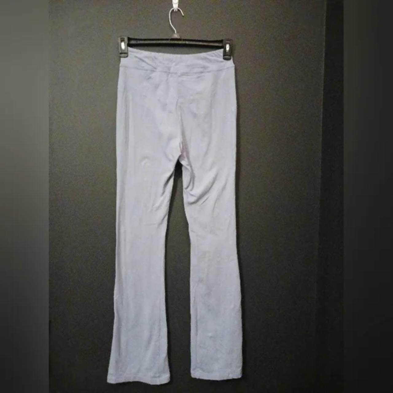 Ultra Flirt medium light blue womens flare pants Depop