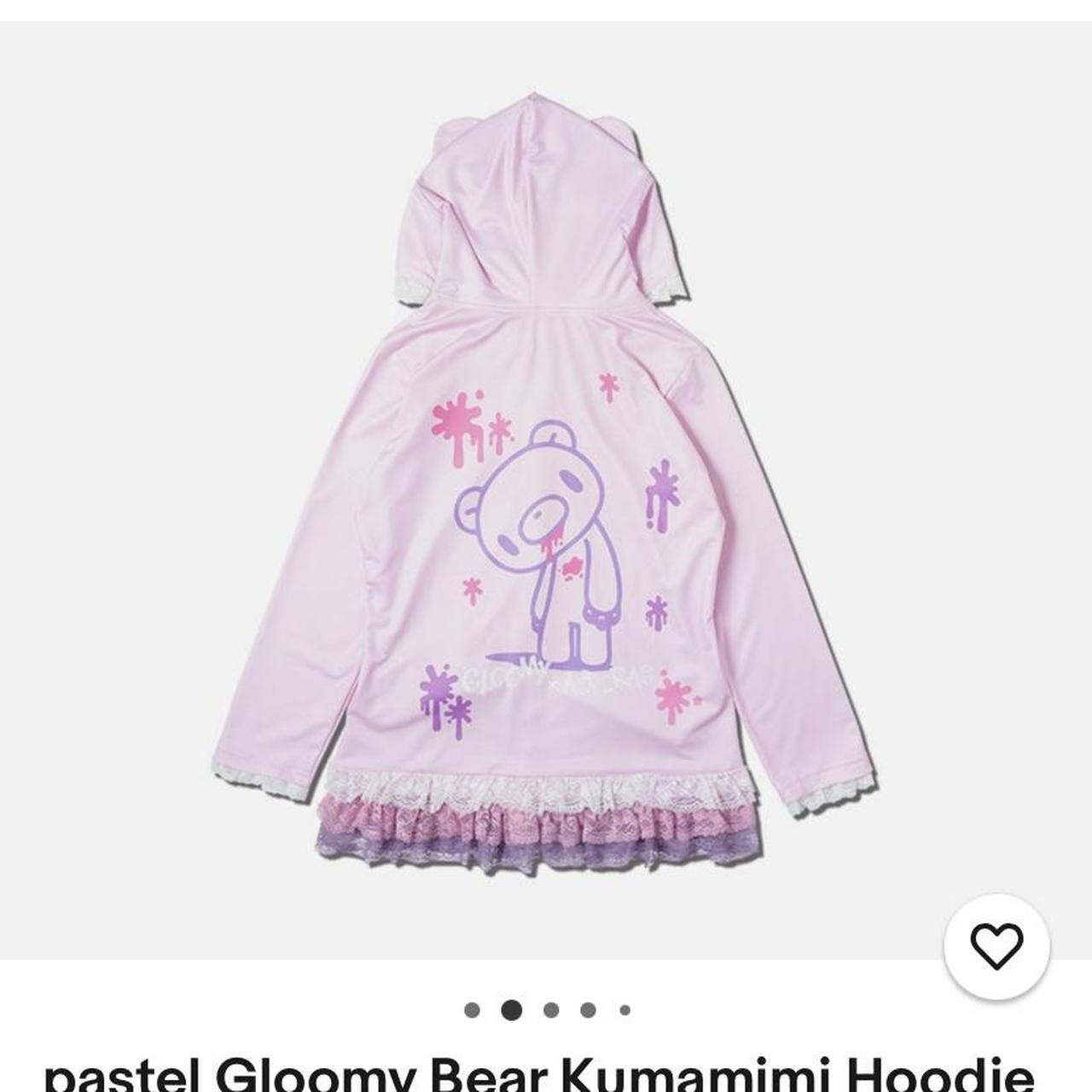 AC/DC rag sold out gloomy bear pink zip up hoodie,... | Depop