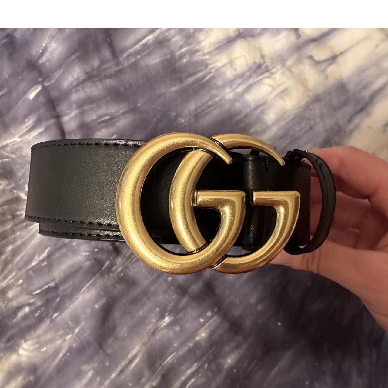 Gucci belt sale silver small