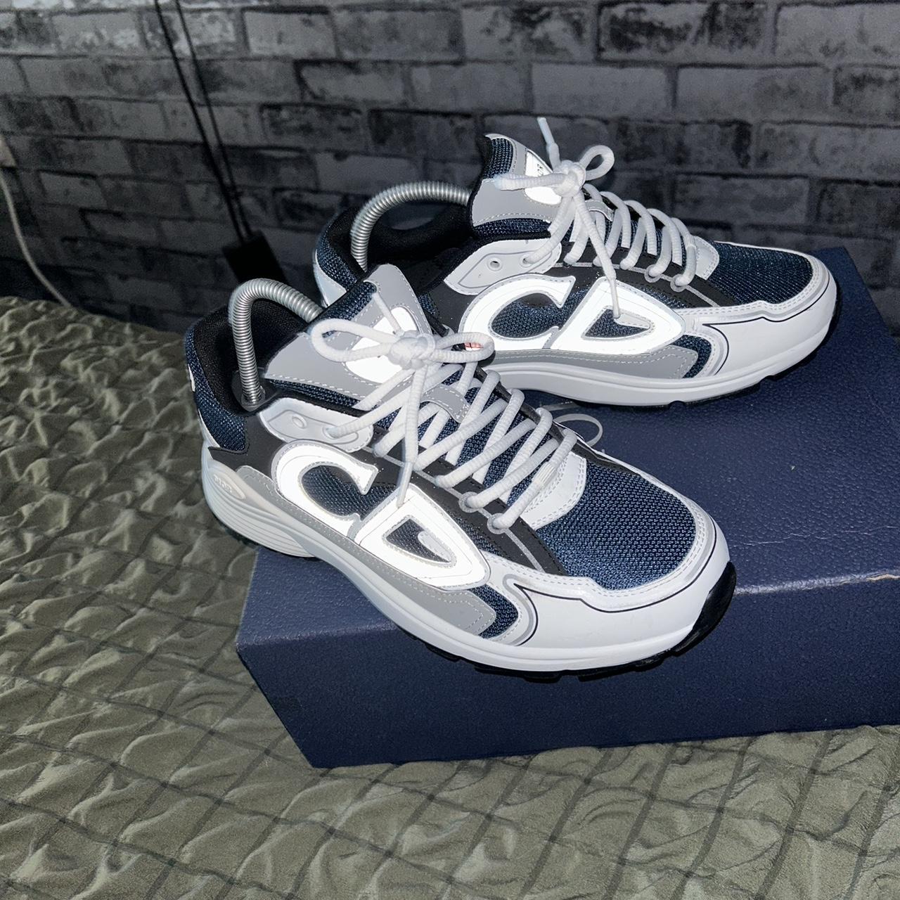 Dior B30S Blue White Grey Black Size 8 Worne once #Dior - Depop