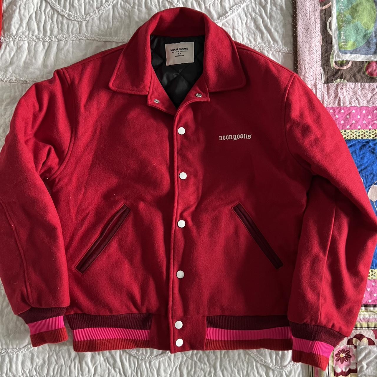 Barely worn!, Noon Goons 2019 Varsity jacket Size