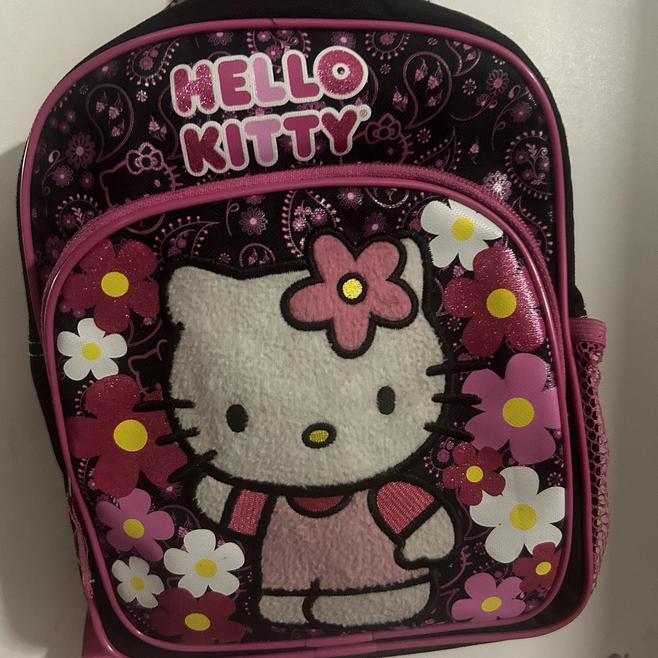 Black hello kitty backpack hotsell