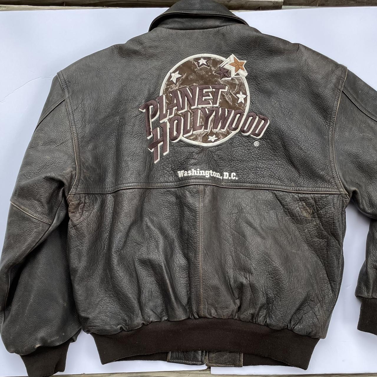 Vintage Hollywood Bomber Jacket Look stylish... Depop