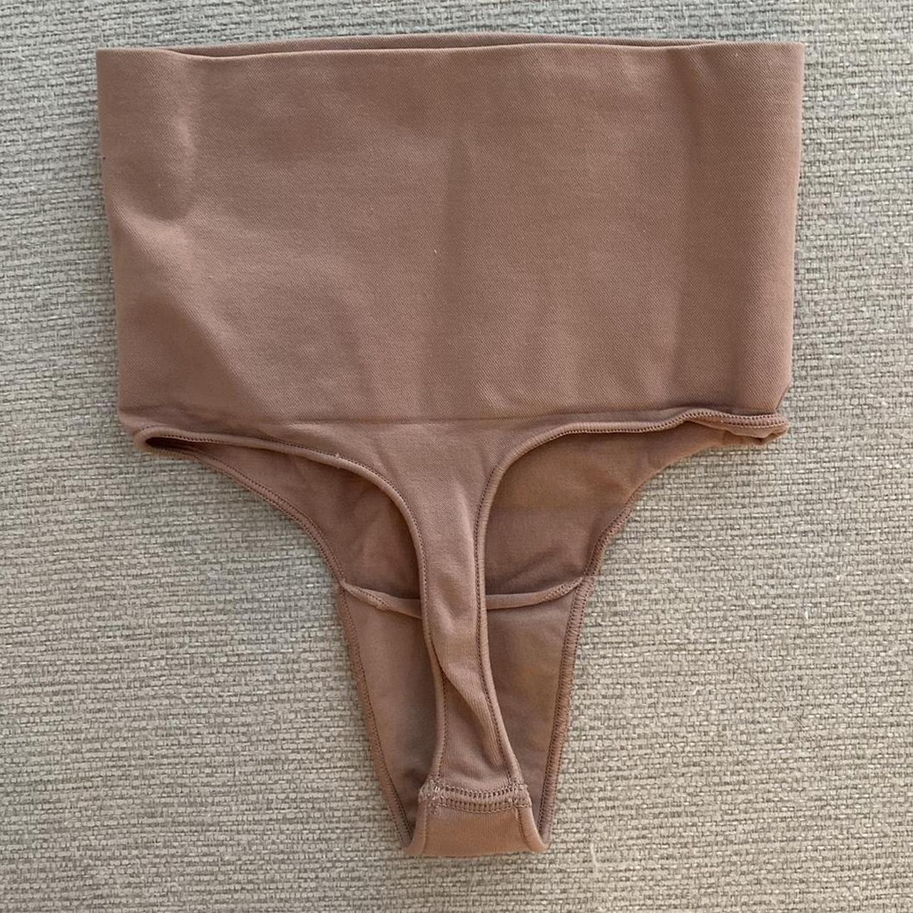 Skims core control high waisted thong Size: - Depop