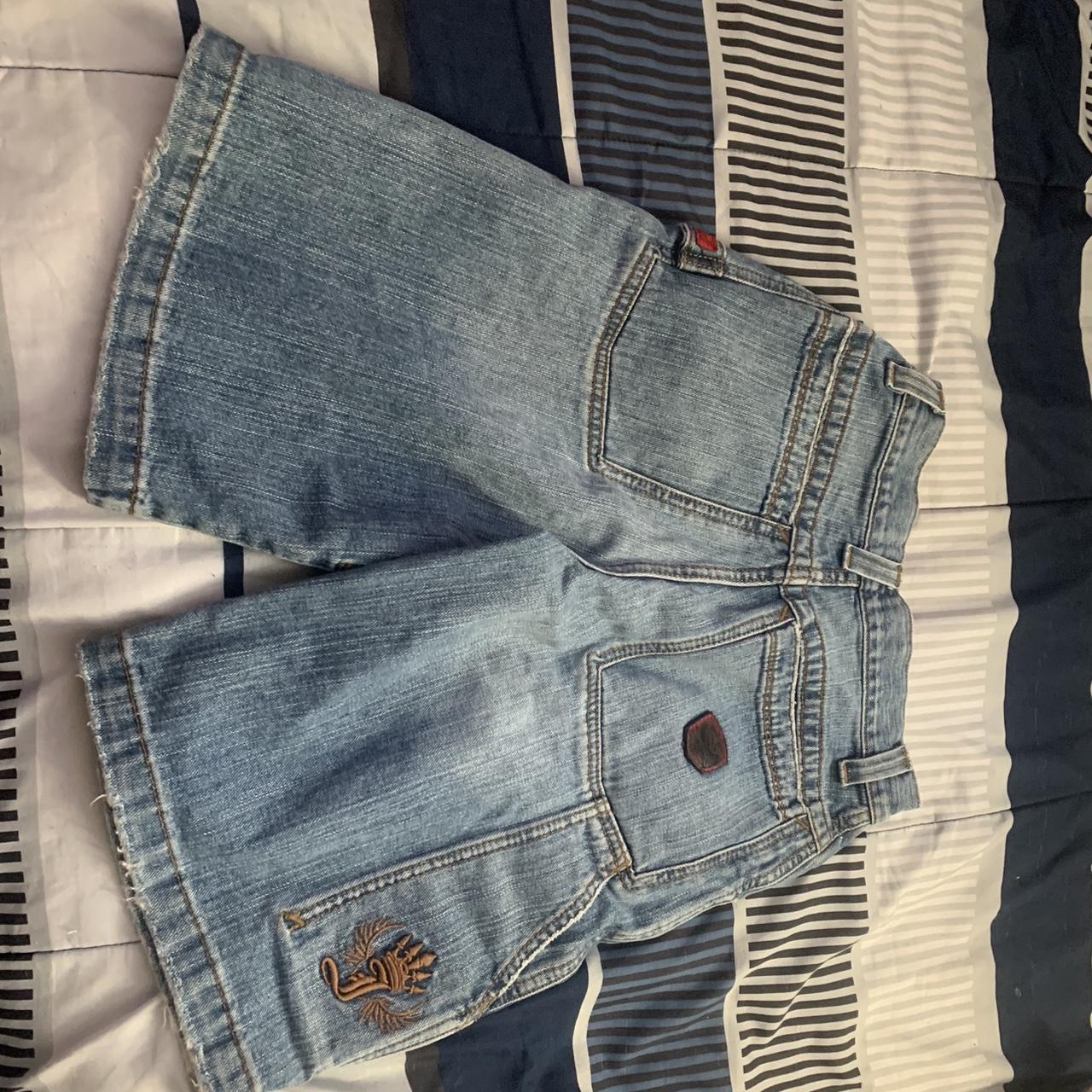 Vintage JNCO jeans Denim Jean Shorts Skater Skate... - Depop