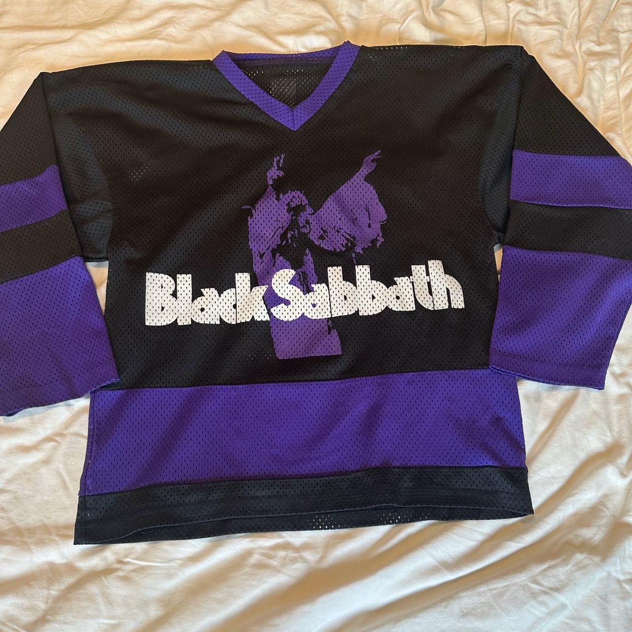 Black Sabbath Vol. 4 vintage hockey jersey from the... - Depop