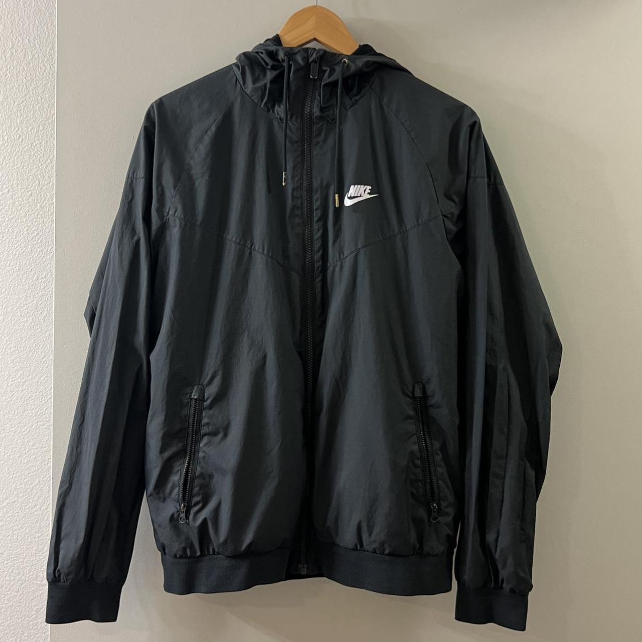 Nike - Zip Up Wind Breaker Jacket (Medium -... - Depop