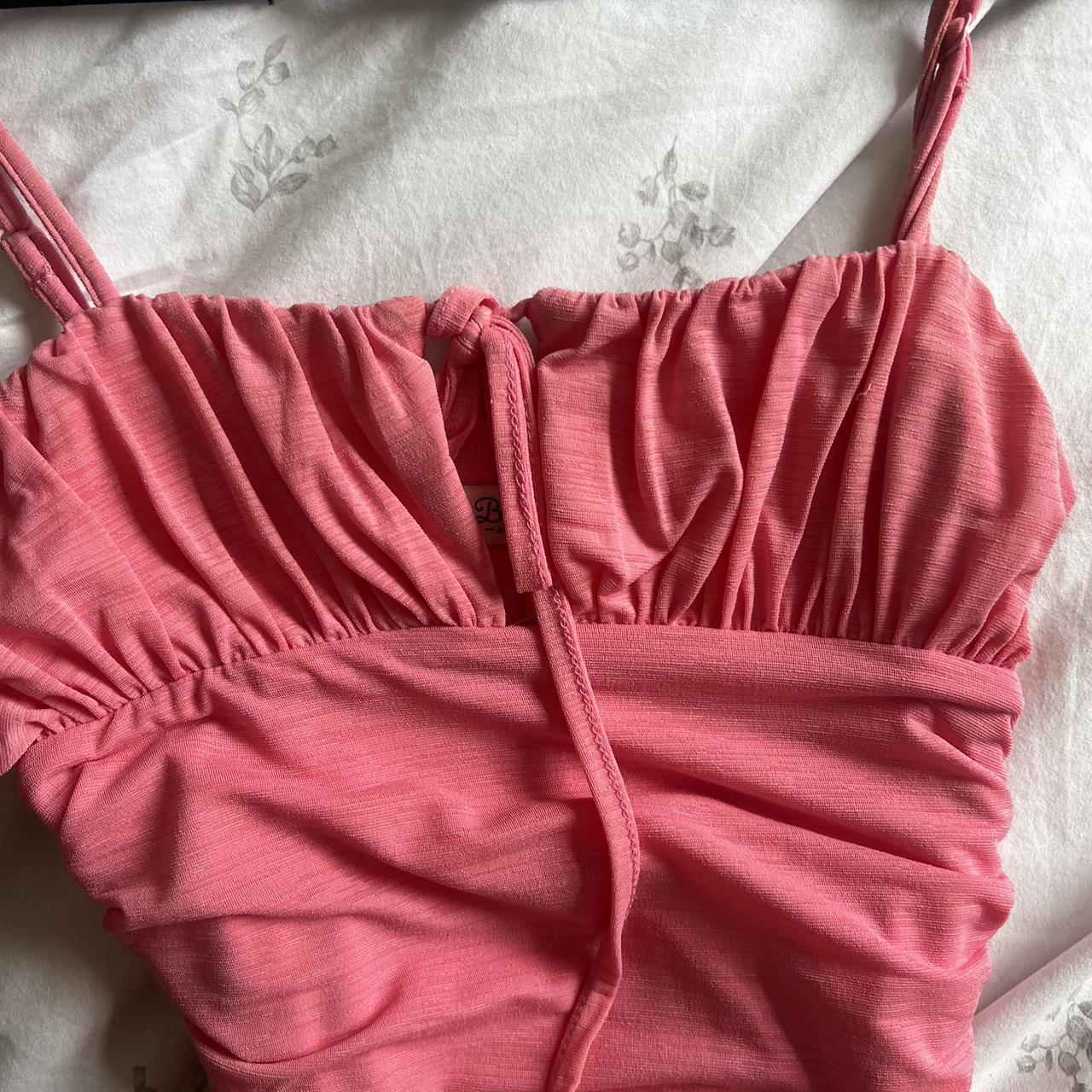 Boux Avenue Pink Tie Up Dress Worn a couple times... Depop