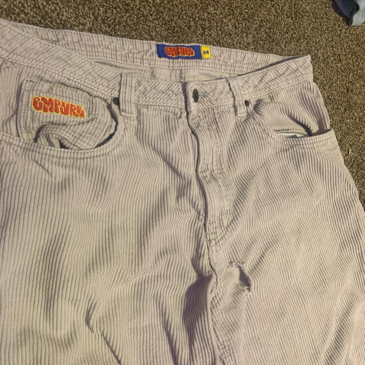 Grey empyre corduroy pants (need this to feed my... Depop