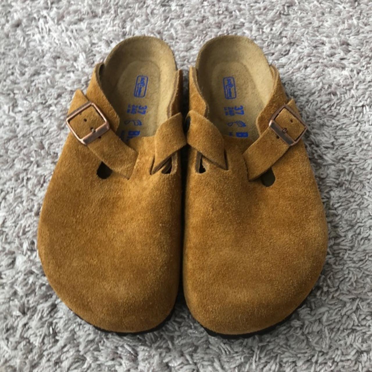 Birkenstock Women’s Boston soft footbed Birkenstock... - Depop