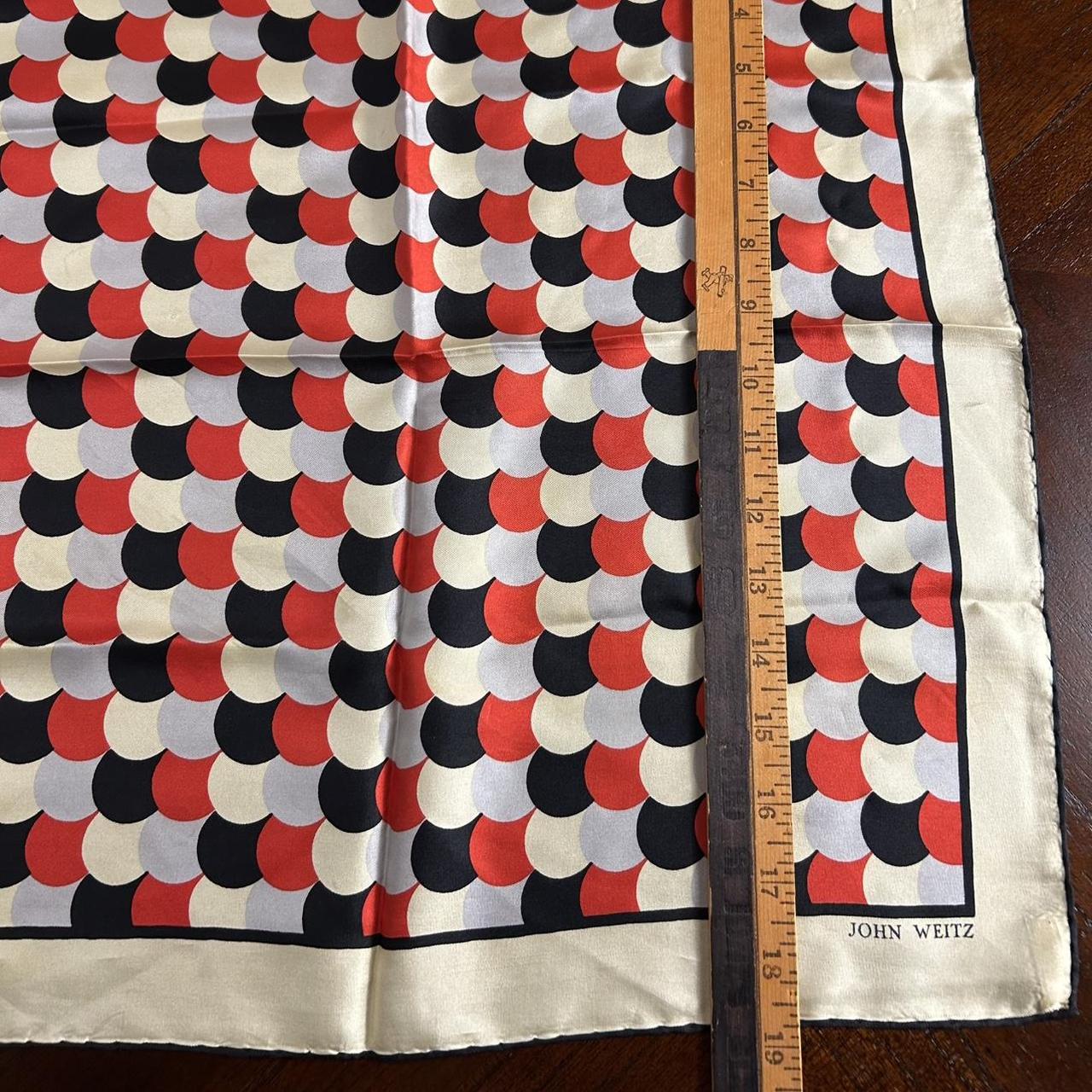 Women's Scarf - Multi/Red – Chic Patterned handke… - image 6